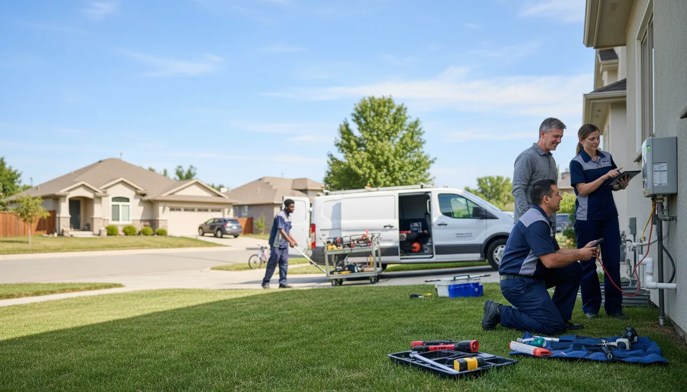 Professional Outdoor Tankless Water Heater Installation in Pittsburg, MO